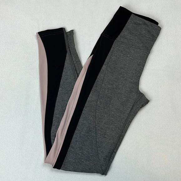 Lululemon Get‎ Going Train Tight *28" Heathered Black / Black / Smoky Blush - Picture 3 of 15